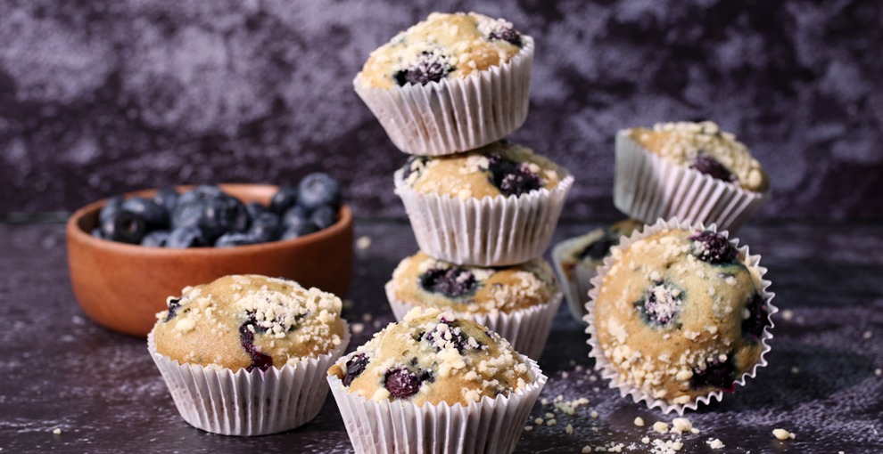 Blueberry Muffins-4